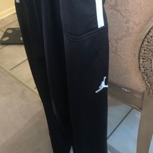 Blk & Wht Jordan Pants